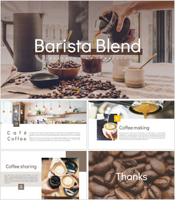Barista-Mischung - Einfache Google Slides_9 slides