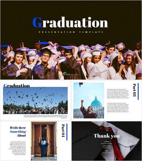 Graduation Easy Slides Design_9 slides