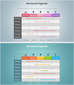 Basic Horizontal Table Diagram
