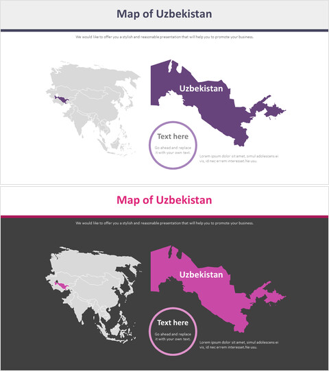 Mappa del diagramma dell\'Uzbekistan_2 slides