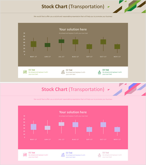 stock Chart (Transportation)_4 slides