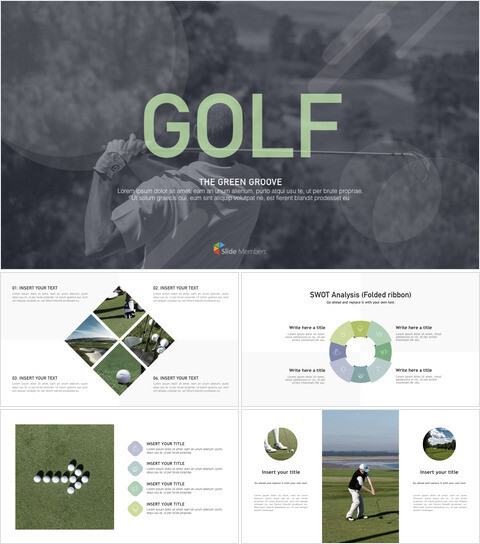 Golf The Green Groove Diseño de Keynote_40 slides