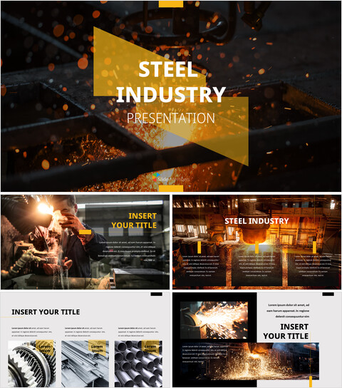 Steel industry PowerPoint Templates_40 slides