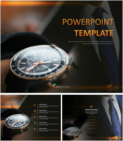 Free Keynote Template - A Watch