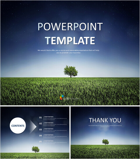 Un arbre - Diapositives Google gratuites_6 slides