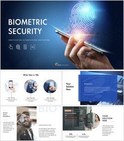 Sécurité biométrique Modèle de keynote ultime_41 slides