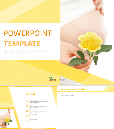 Blessing Pregnancy - Google Slides Download Free_6 slides