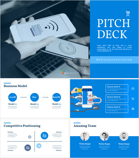 Mobile Payment System Pitch Deck Simple Google Templates_16 slides