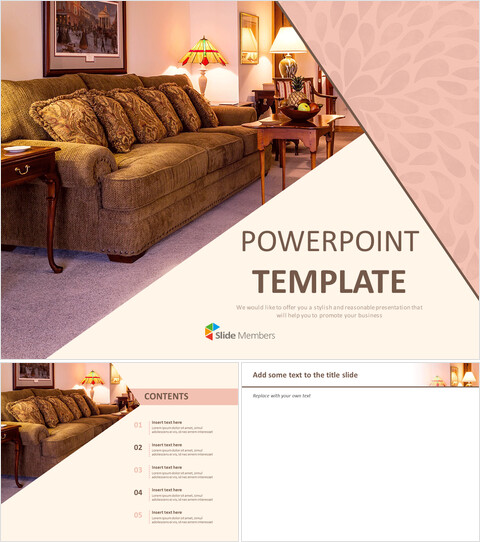 Un comodo divano - Download gratuito di modelli di slides di Google_6 slides