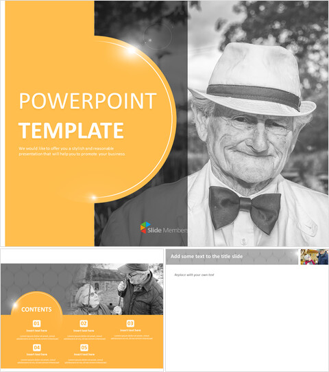 A Life in Late Ages - Free Images for Presentations_6 slides