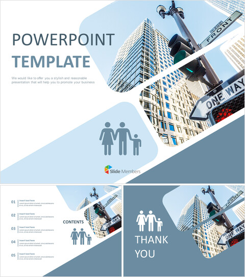Building and - Google Slides Templates Free Download_6 slides