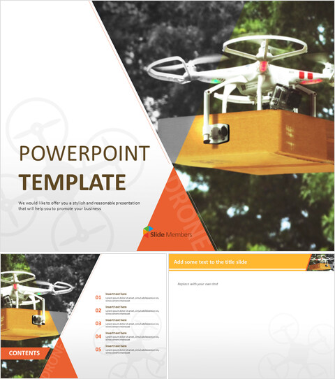 Droni - Temi gratuiti di Google Slift_6 slides