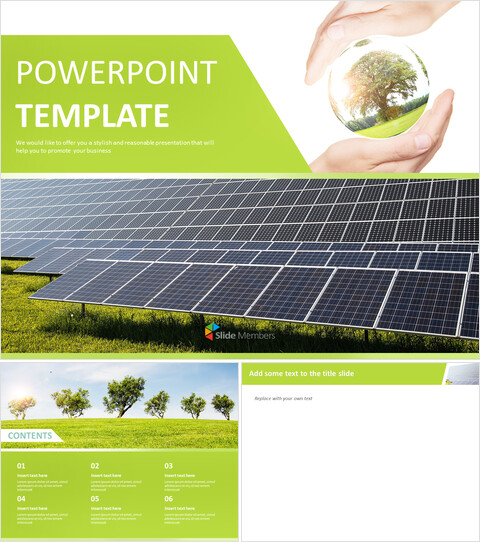 Environment-friendly Resource - Free Google Slides Template Design_6 slides