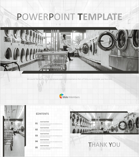 Free Images for Google Slides - Laundry_6 slides