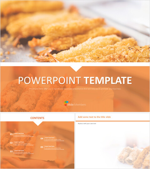 Fried Shrimp - Free Images for Presentations_6 slides