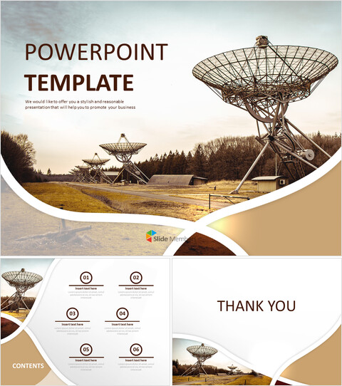 Google Slides Scarica gratis - Antenna satellitare_6 slides