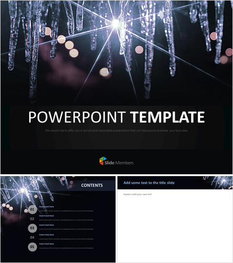 Google Slides Template Free - Icicle_6 slides