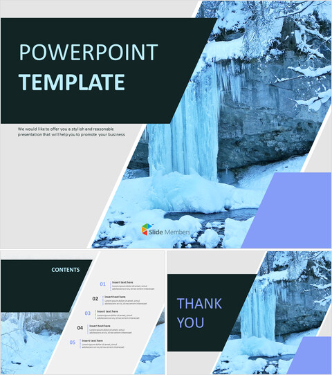 Ice Wall - Free google Slides themes_6 slides