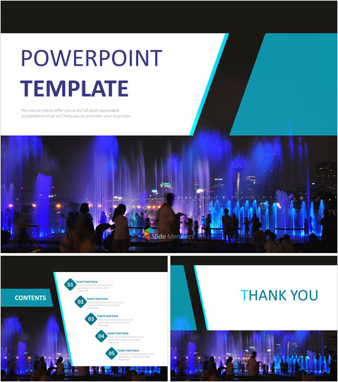 Music Fountain - Free Professional Google Slides Templates_6 slides