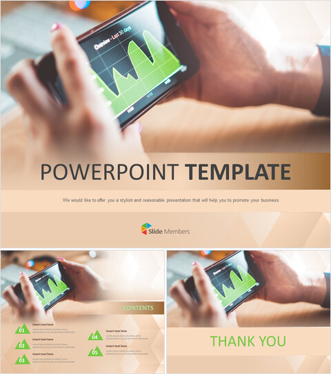 Stock Trend - Google Slides Template Free Download_6 slides