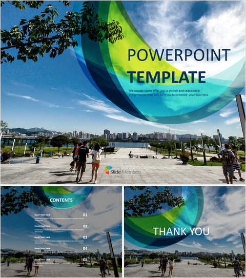 Yeouido Park - google slides Templates free Download_6 slides