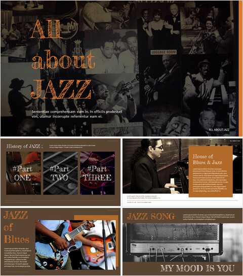 Alles über JAZZ Google Slides für Mac_40 slides