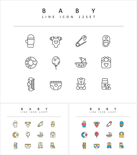 baby Icons_3 slides