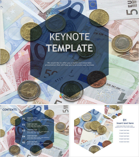 主题演讲模板免费下载 - 外币_6 slides