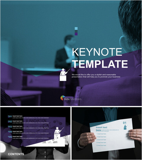 Keynote Template Free Download - Lecture Presentation_6 slides